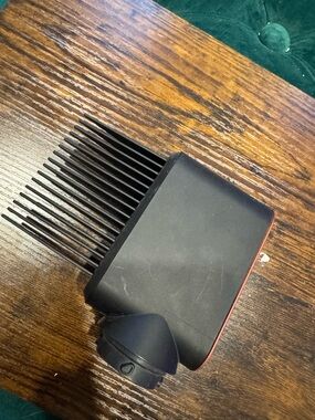 Dyson air wrap attachment Wide Tooth Black Hair Comb